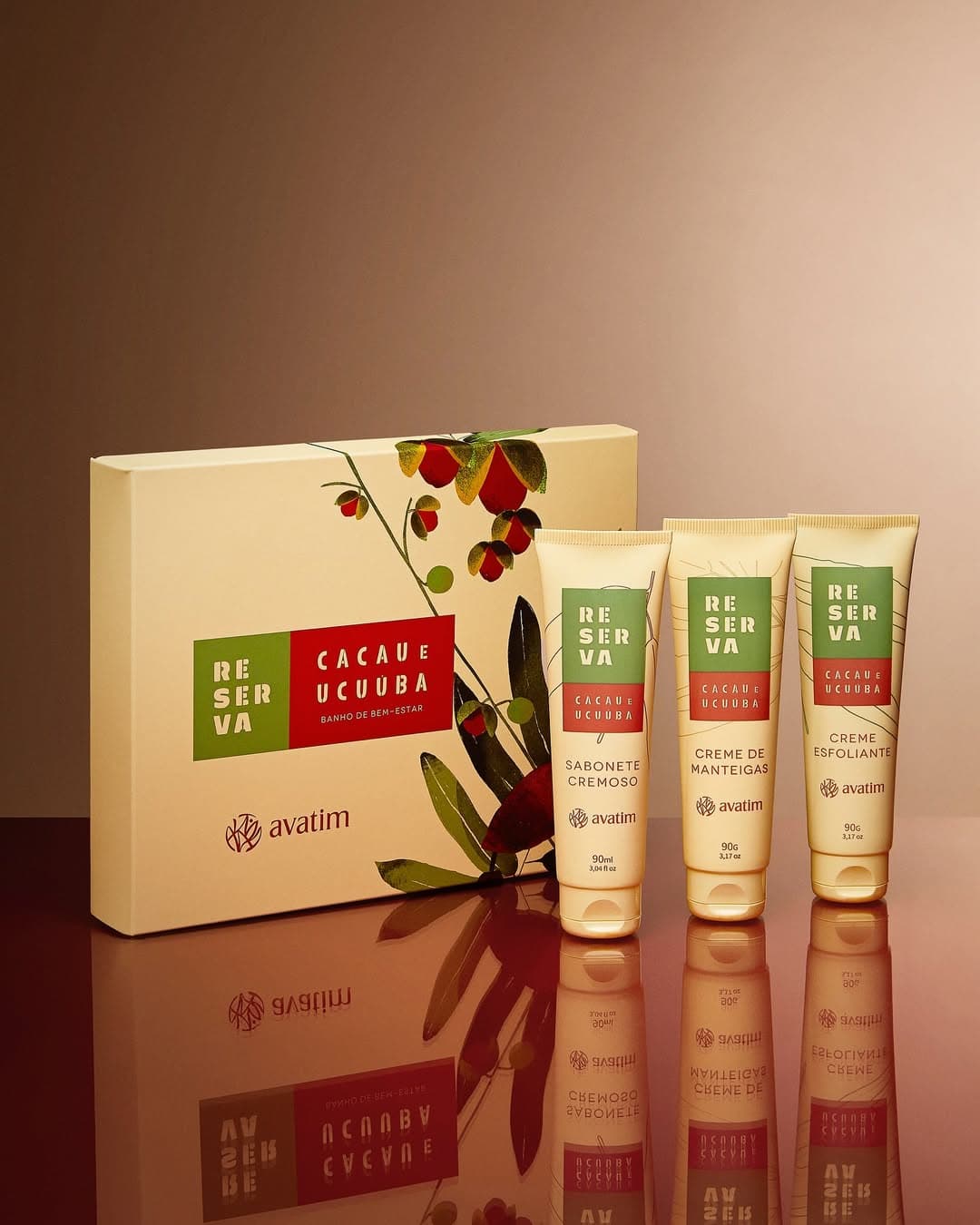 Kit Banho de Bem-Estar - Cacau & Ucuuba