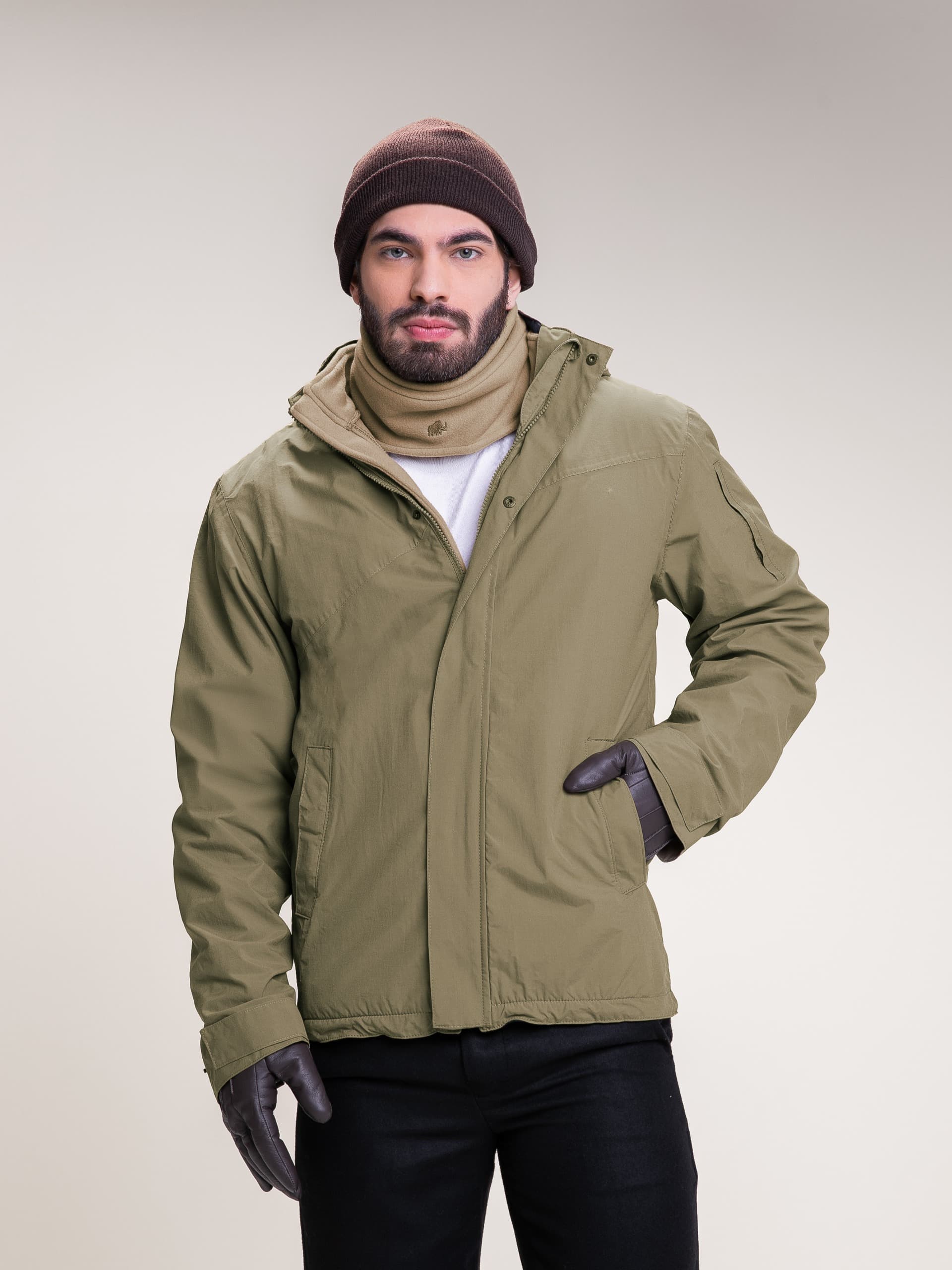 Jaqueta M Winter Explorer 3 em 1 Bege