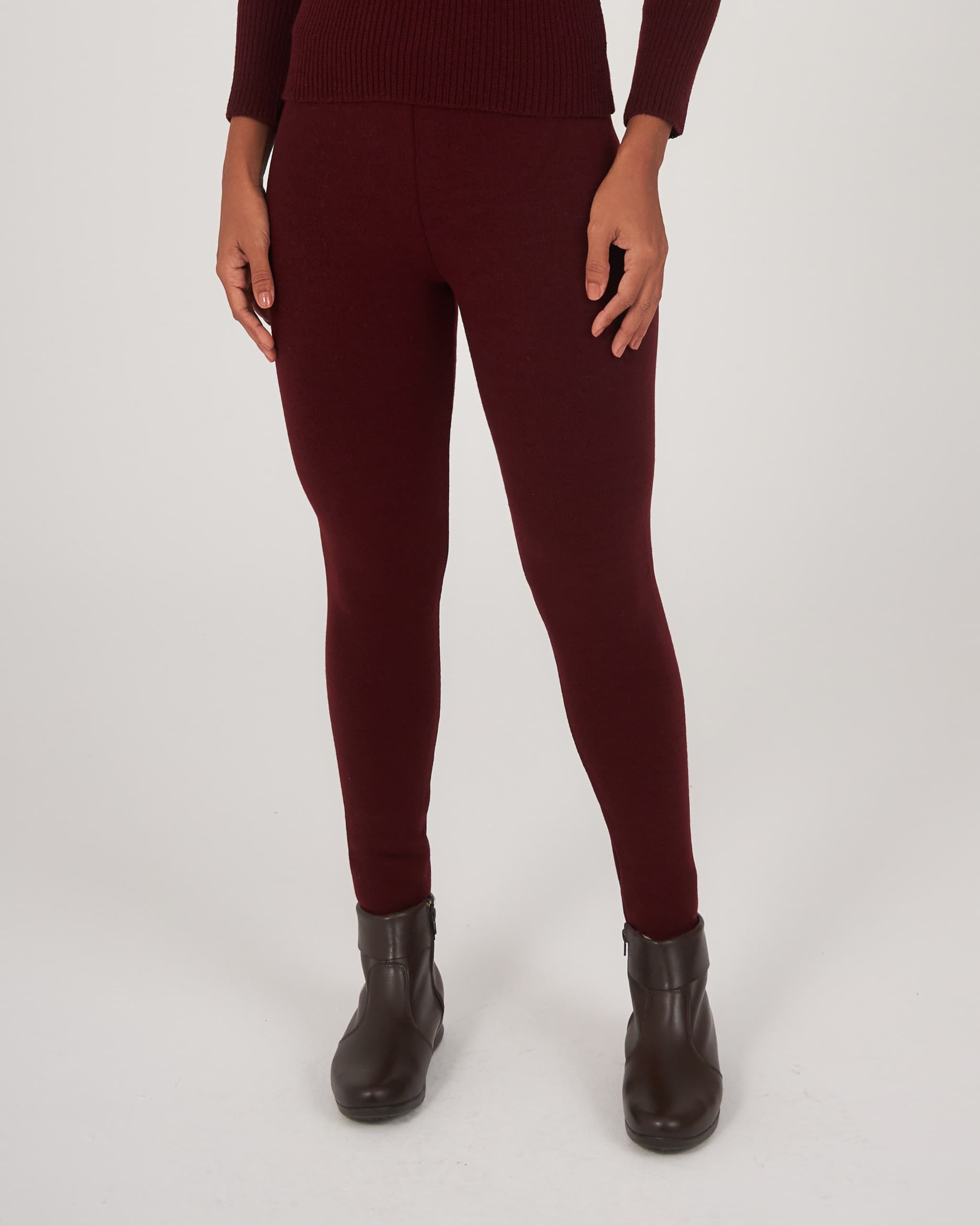 Legging Invernada Dupla Bordeaux